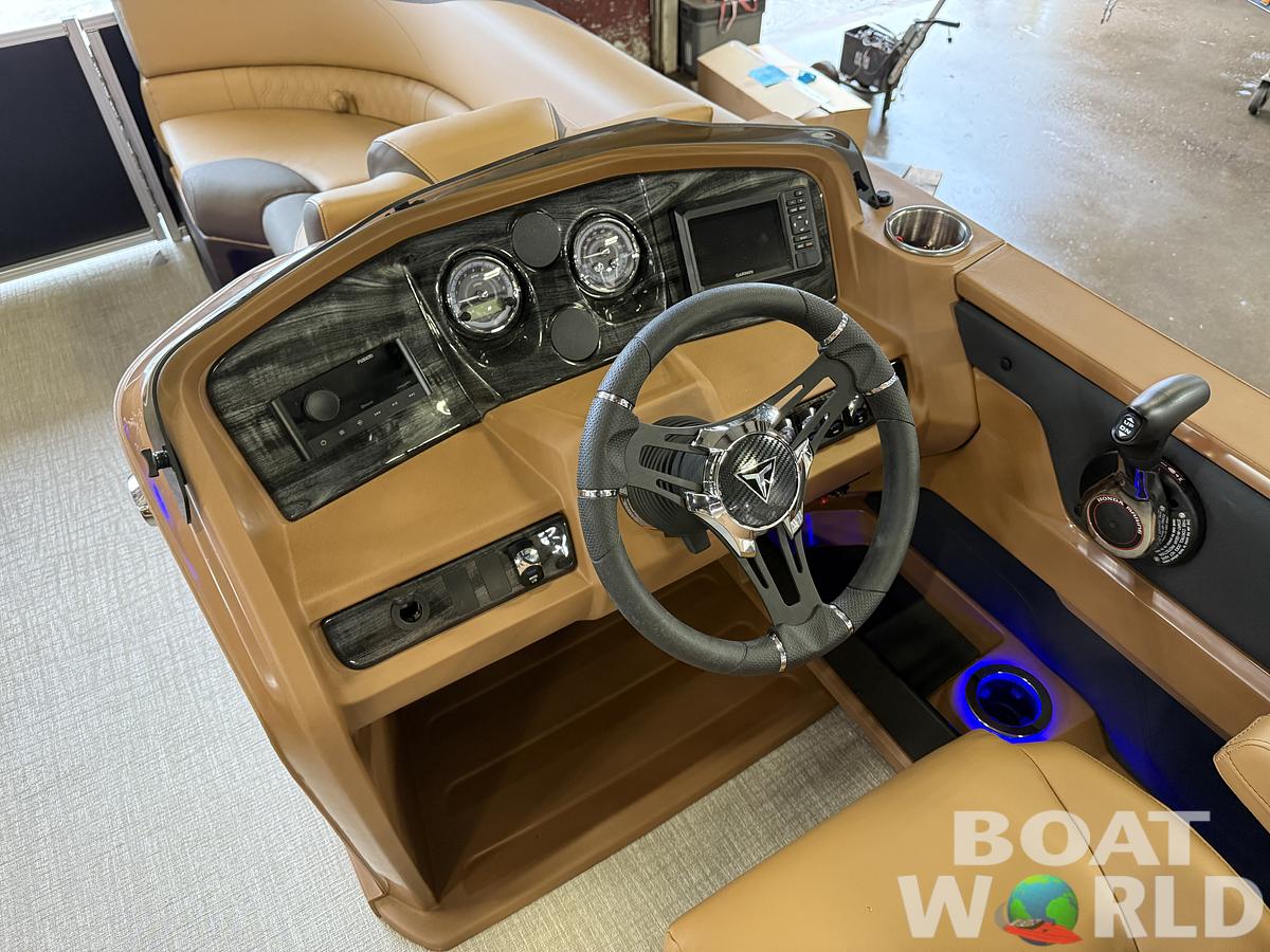 2025 Tahoe Pontoons LTZ 2385 Quad Lounge Shift Flip Tritoon & Honda 4-Stroke EFI