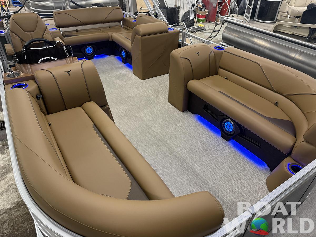 2026 Tahoe Pontoons Sport 2385 Swingback (VRB) Tritoon & Honda 4-Stroke EFI