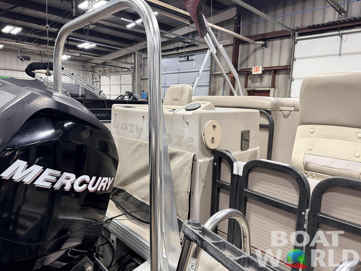 Used 2007 Premier 251 Cast-a-Way Fish & Cruise Pontoon & 115HP Mercury 4Stroke - $19,995
