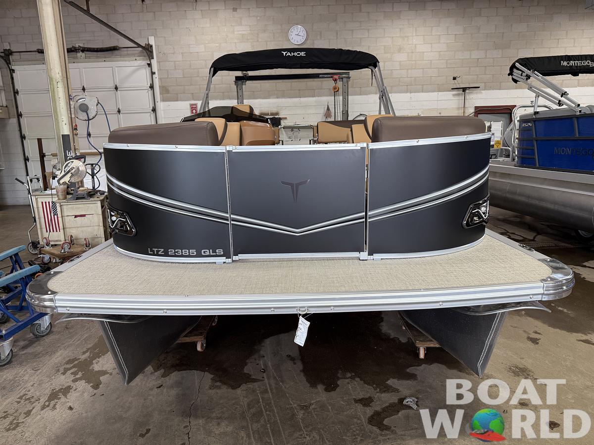 2025 Tahoe Pontoons LTZ 2385 Quad Lounge Shift Flip & Honda 4-Stroke EFI