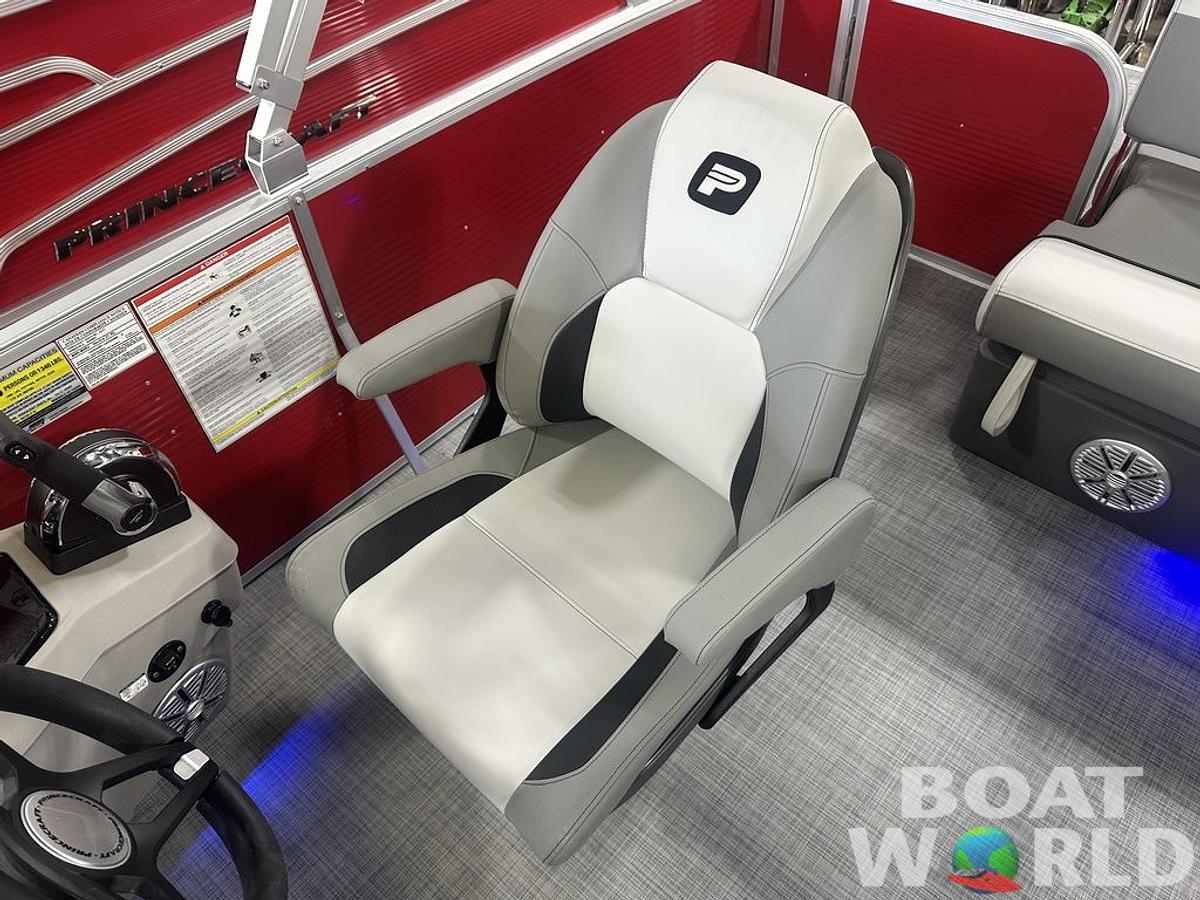 2025 Princecraft Vectra 21 RL Swingback Lounge Pontoon & Mercury 4-Stroke EFI