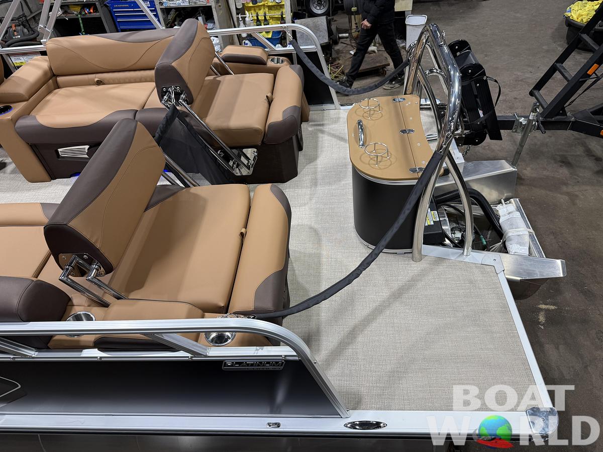2027 Tahoe LTZ 2385 Quad Lounge Shift SS Tritoon & 4-Stroke Outboard $55995