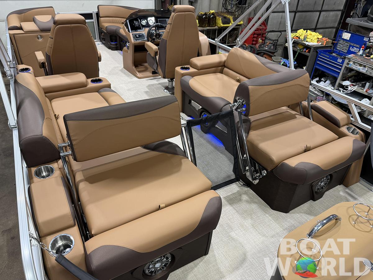 2027 Tahoe LTZ 2385 Quad Lounge Shift SS Tritoon & 4-Stroke Outboard $55995