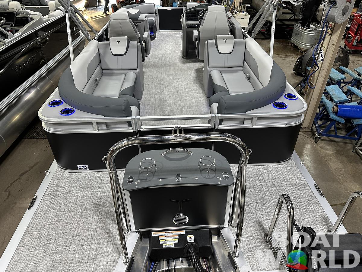 2025 Tahoe Pontoons LTZ 2385 Quad Lounge Tritoon & Honda 4-Stroke EFI