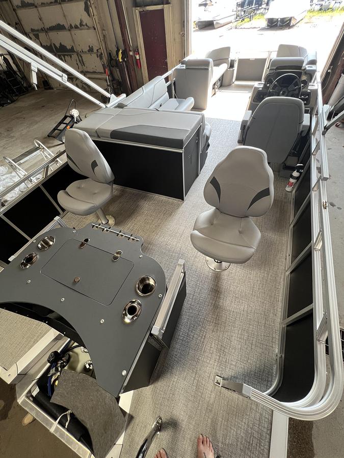 Used 2026 Tahoe Pontoons Sport 2385 Rear Fish & Honda 4-Stroke EFI