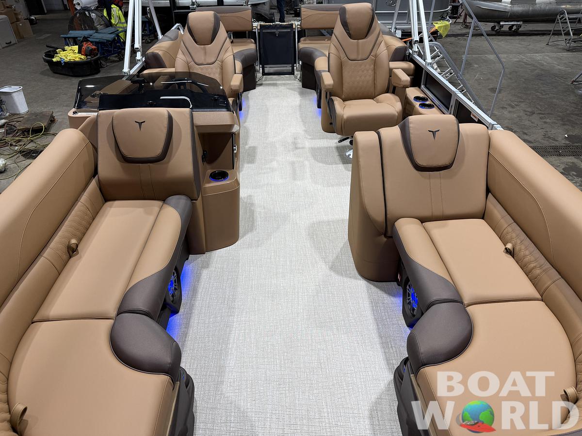 2027 Tahoe LTZ 2385 Quad Lounge Shift SS Tritoon & 4-Stroke Outboard $55995