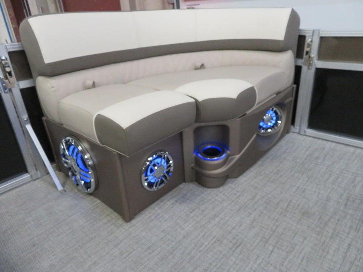 Used 2023 Tahoe Pontoons Cascade 2385 Rear Fish Tritoon & 150HP 4-Stroke EFI