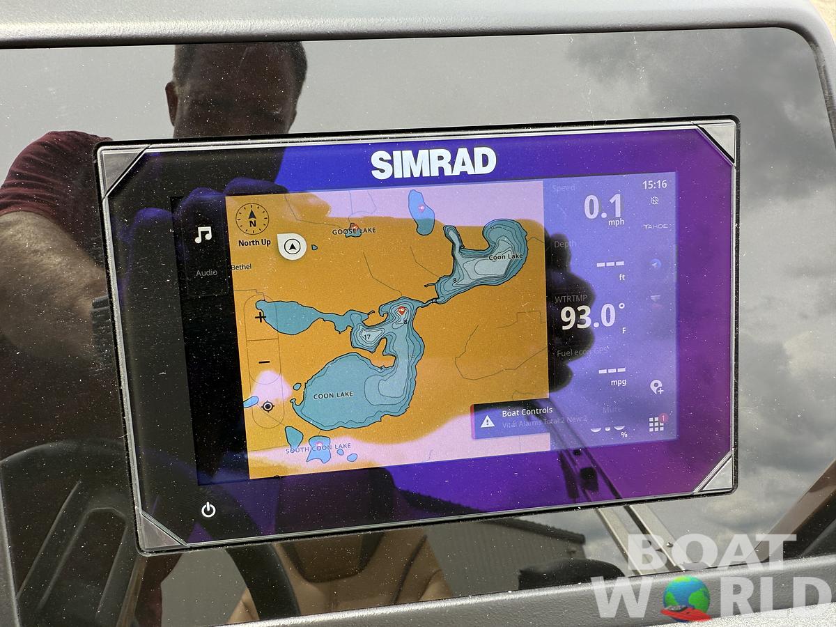 2025 Tahoe Pontoons Cascade 2385 Quad Lounge Shift Tritoon & Honda 4-Stroke EFI