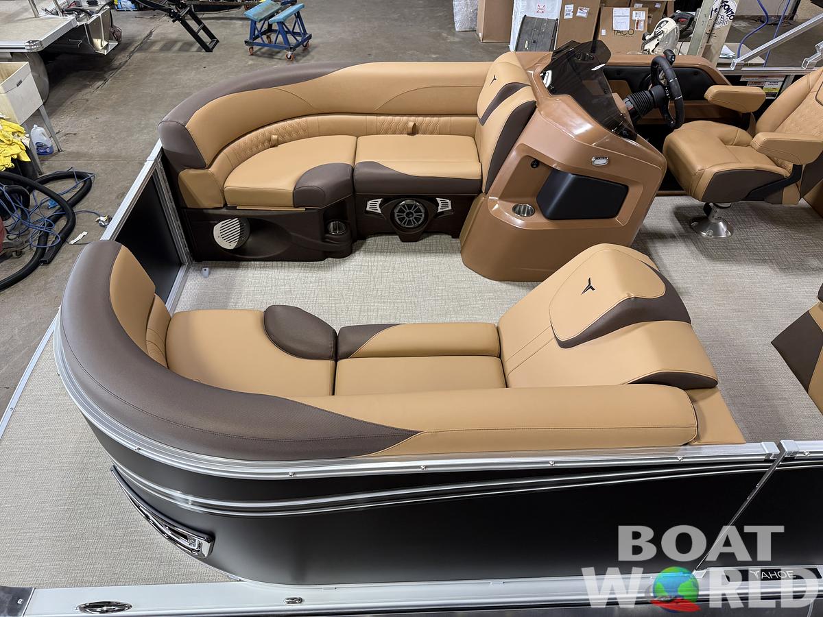 2025 Tahoe Pontoons LTZ 2385 Quad Lounge Shift Flip & Honda 4-Stroke EFI