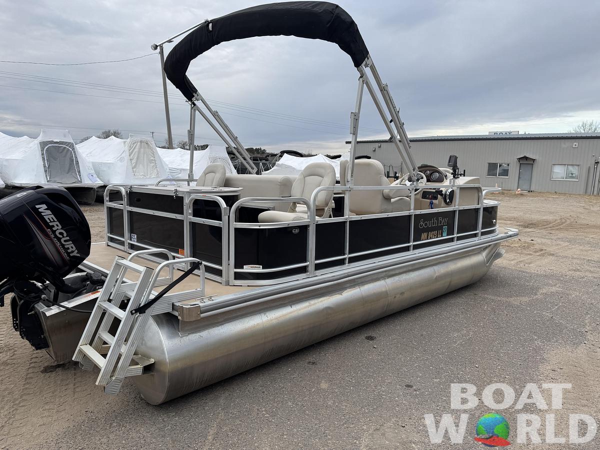 Used 2015 South Bay S20 Quad Fish Pontoon