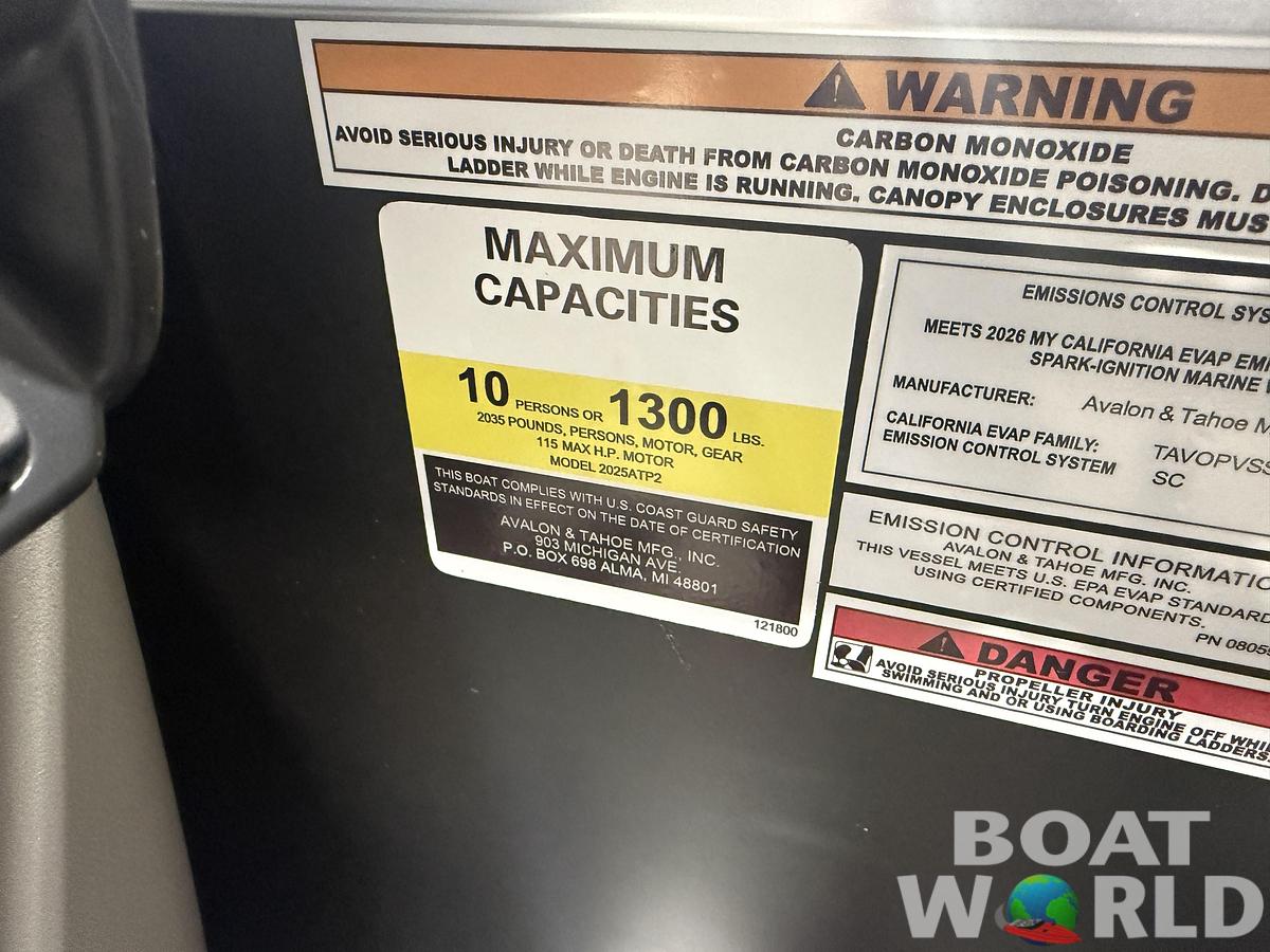 2026 Tahoe Pontoons Sport 2185 Swingback (VRB)