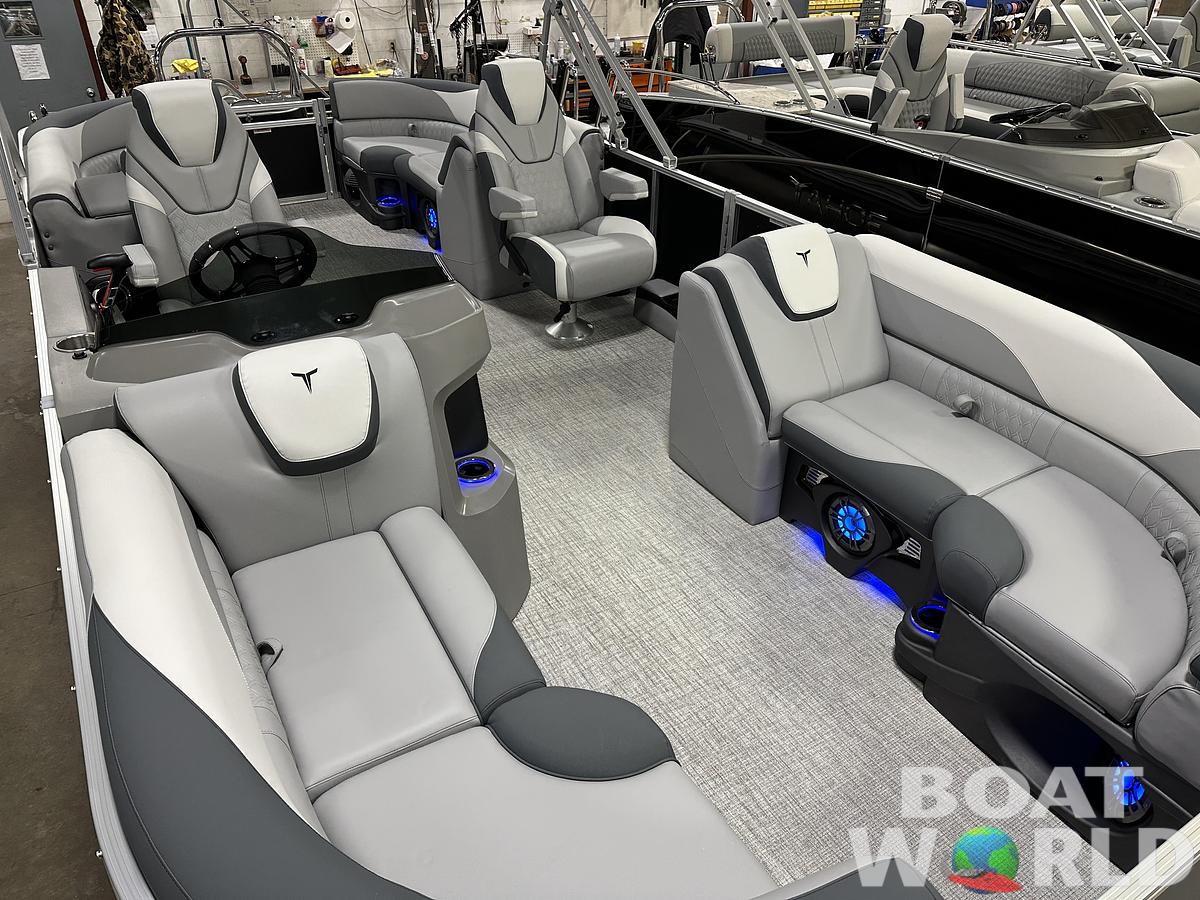 2025 Tahoe Pontoons LTZ 2385 Quad Lounge Tritoon & Honda 4-Stroke EFI