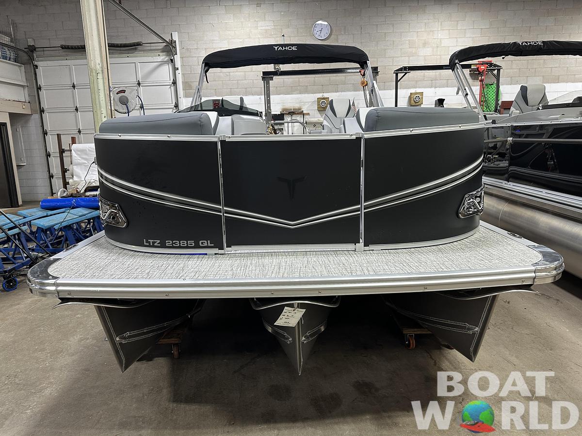 2025 Tahoe Pontoons LTZ 2385 Quad Lounge Tritoon & Honda 4-Stroke EFI