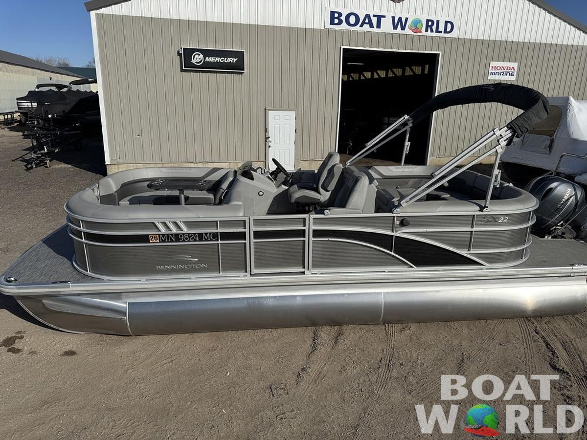 Used 2021 Bennington 22 SSRX Pontoon & 115HP Yamaha