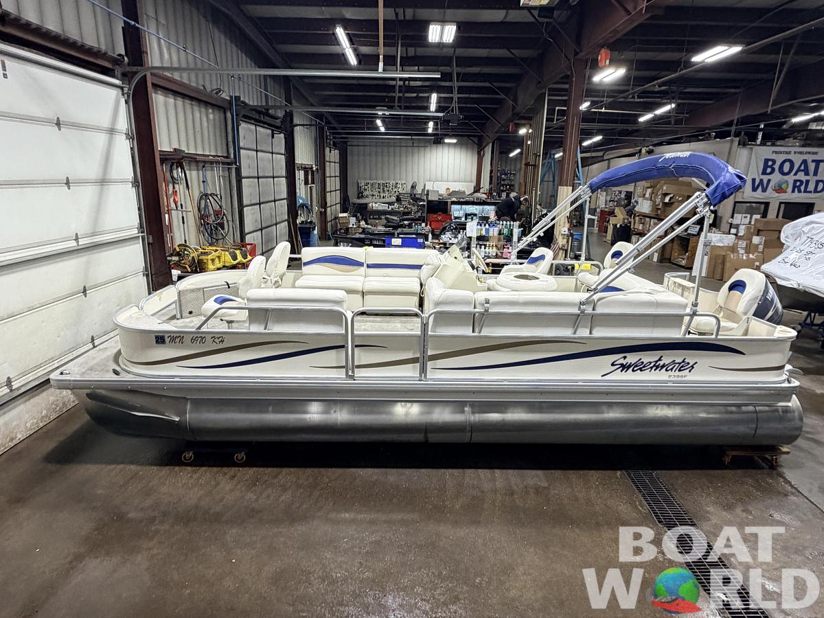 Used 2006 Sweetwater 2386 F Pontoon & 90HP Yamaha 4-Stroke EFI - $15,995