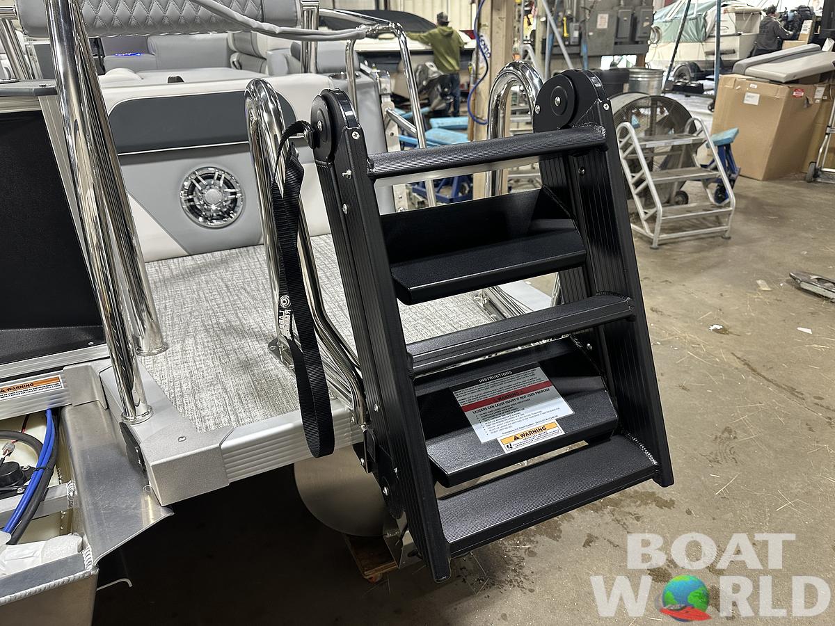 2025 Tahoe Pontoons Cascade 2385 Quad Lounge Shift Flip & Honda 4-Stroke EFI