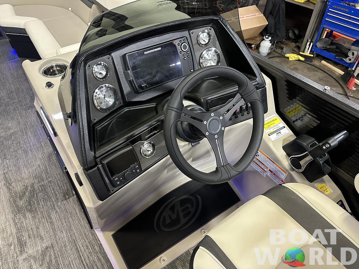 2025 Montego Bay 8522 Fish & Cruise Tritoon & Honda 150HP 4-Stroke EFI