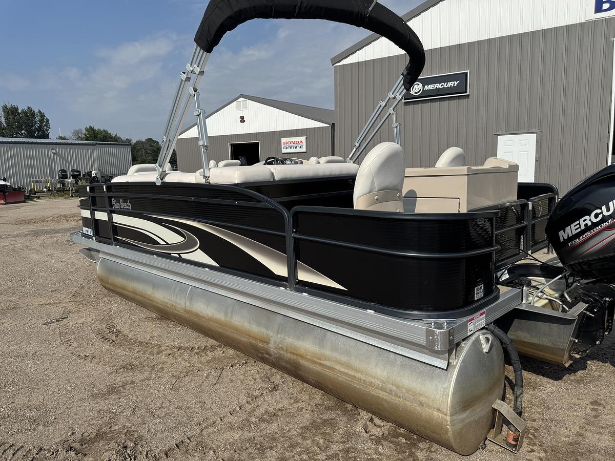Used 2017 Palm Beach Cast Master 200 Pontoon WITH Sea Legs