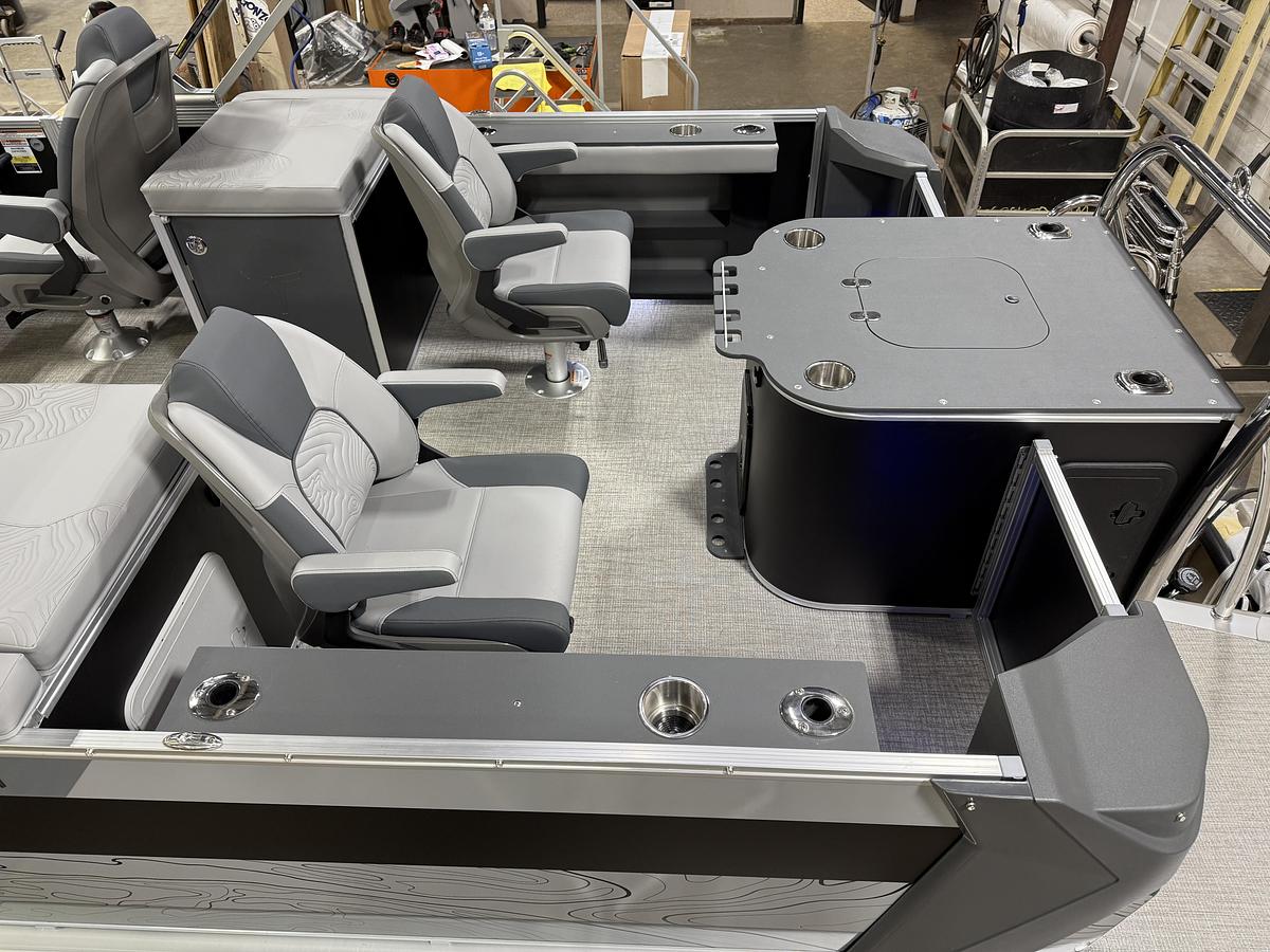 2025 Tahoe Pontoons GEOfish 2385 Rear Fish Tritoon & Honda 4-Stroke EFI