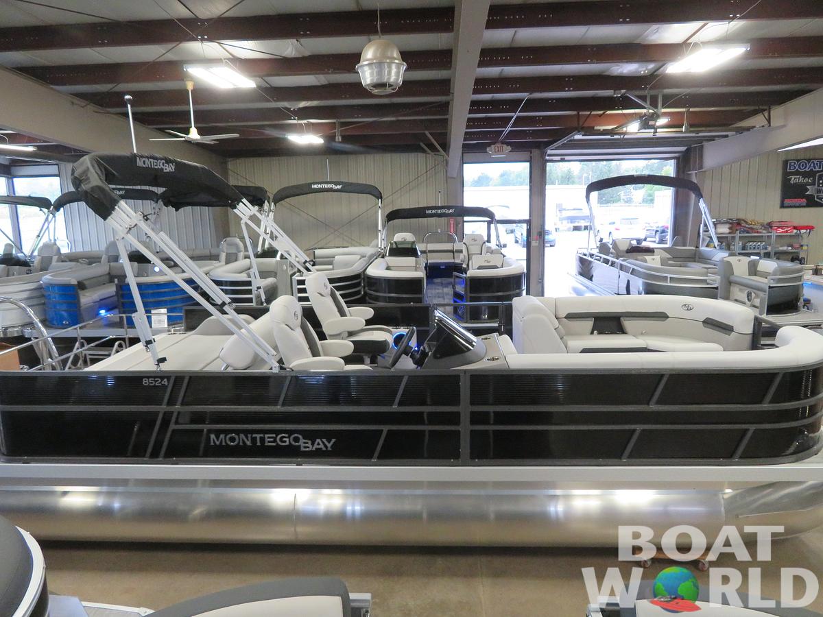 2024 Montego Bay 8524 Swingback Deluxe Pontoon & Honda 4-Stroke EFI