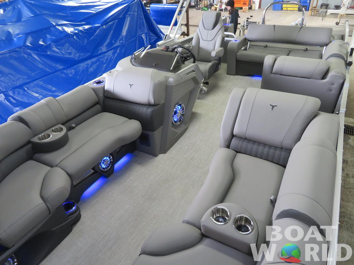 2024 Tahoe Pontoons Cascade 2385 Swingback (VRB) & Honda 4-Stroke EFI