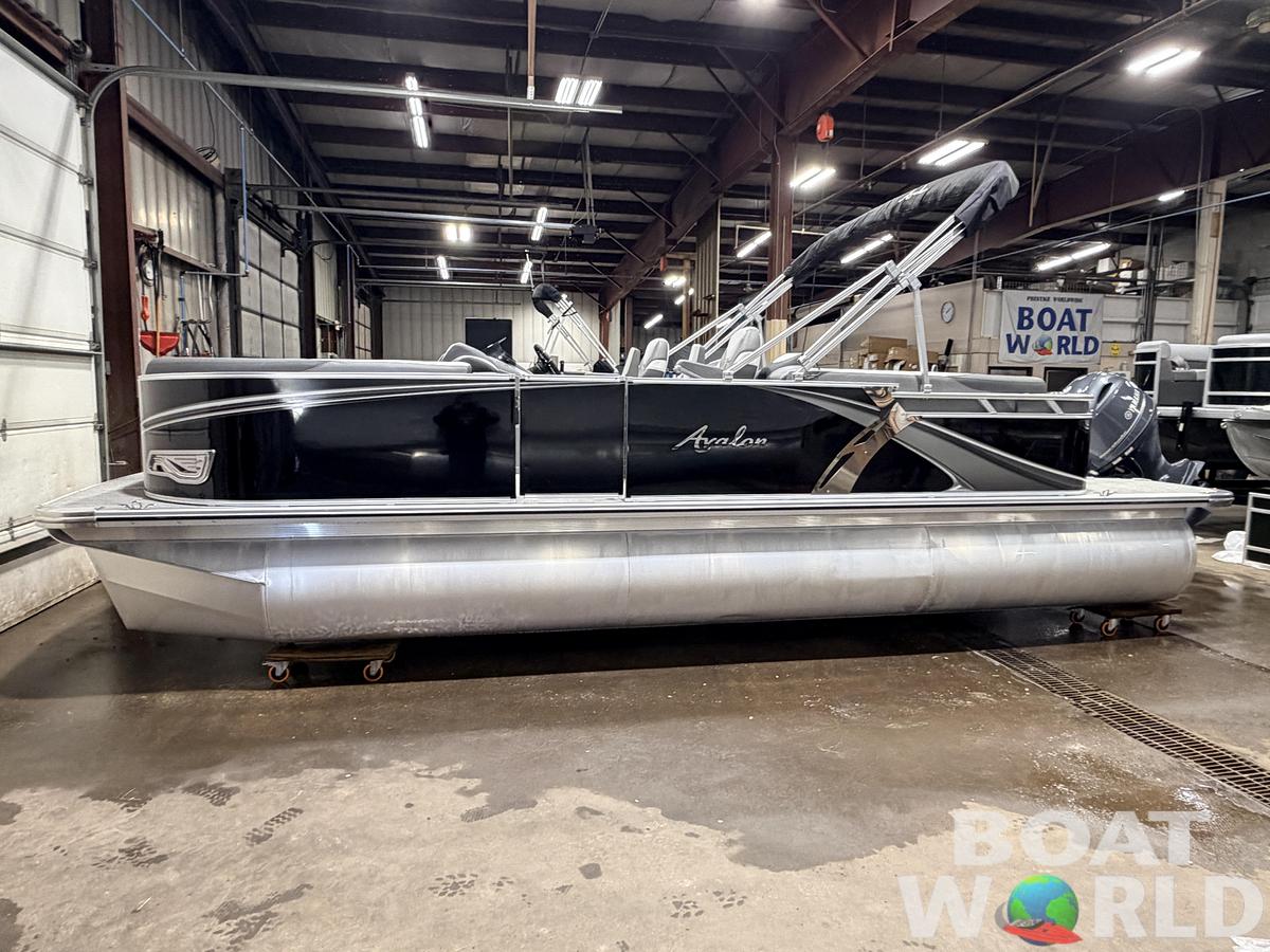 Used 2023 Avalon LSZ 2385 Quad Lounge Pontoon & 115HP Yamaha -$35,995