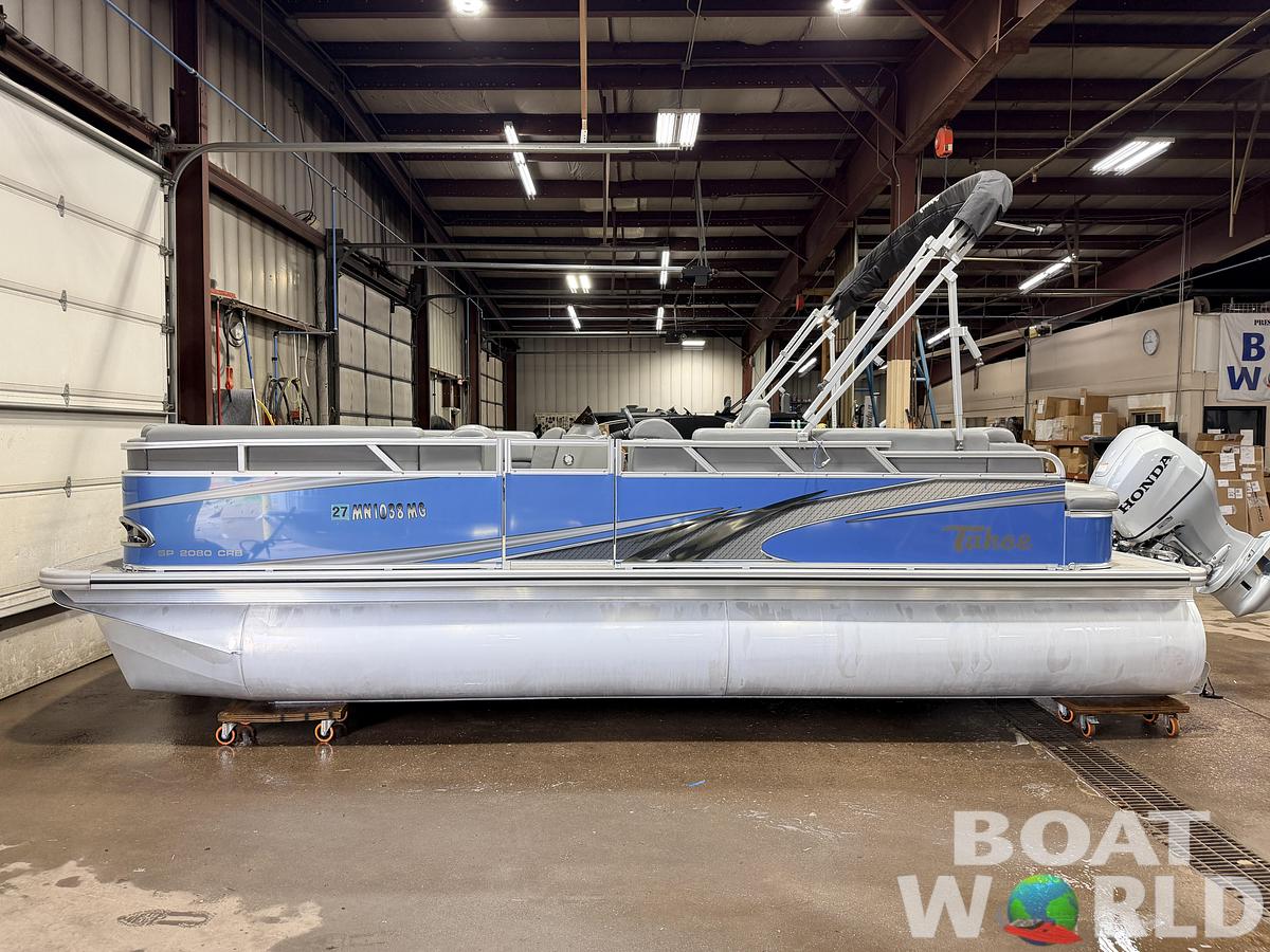 Used 2022 Tahoe Pontoons Sport 2080 CRB & 100HP Honda 4Stroke -$29,995