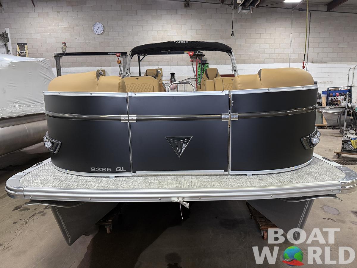 2025 Tahoe Pontoons Cascade 2385 Quad Lounge & Honda 4-Stroke EFI