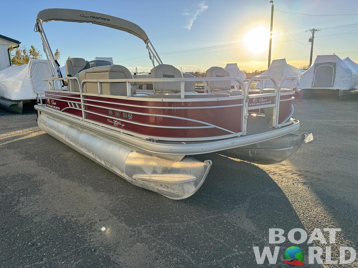 Used 2020 Sun Tracker Fishin Barge 20 DLX Pontoon