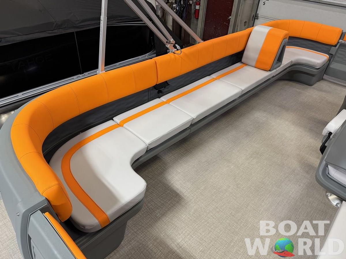 2025 Tahoe Pontoons Aura 1985 Quad Lounge & 50HP 4-Stroke EFI