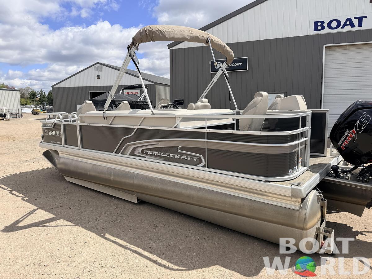 Used 2018 Princecraft Sportfisher 21 4-S Tritoon & 115HP Mercury ProXS -$32,995