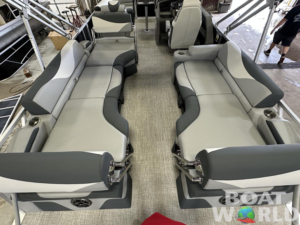 2025 Tahoe Pontoons LTZ 2385 Quad Lounge Shift Flip & Honda 4-Stroke EFI