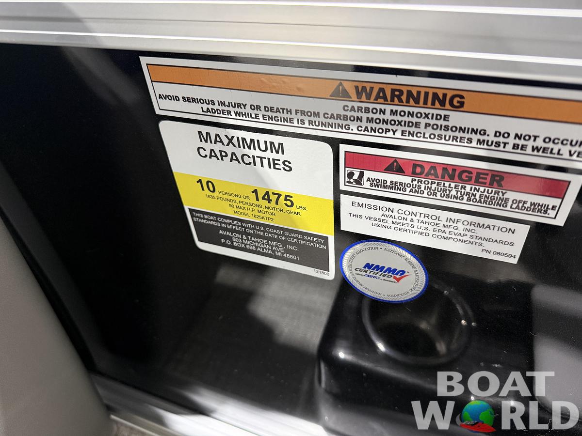 2026 Tahoe Pontoons Sport 1980 Cruise & Honda 4-Stroke EFI