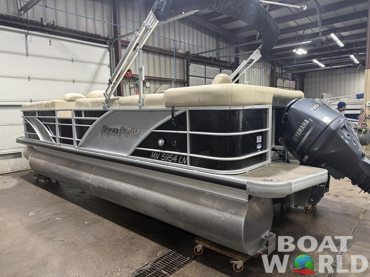 Used 2016 Aqua Patio 20' Cruise Pontoon & 90HP