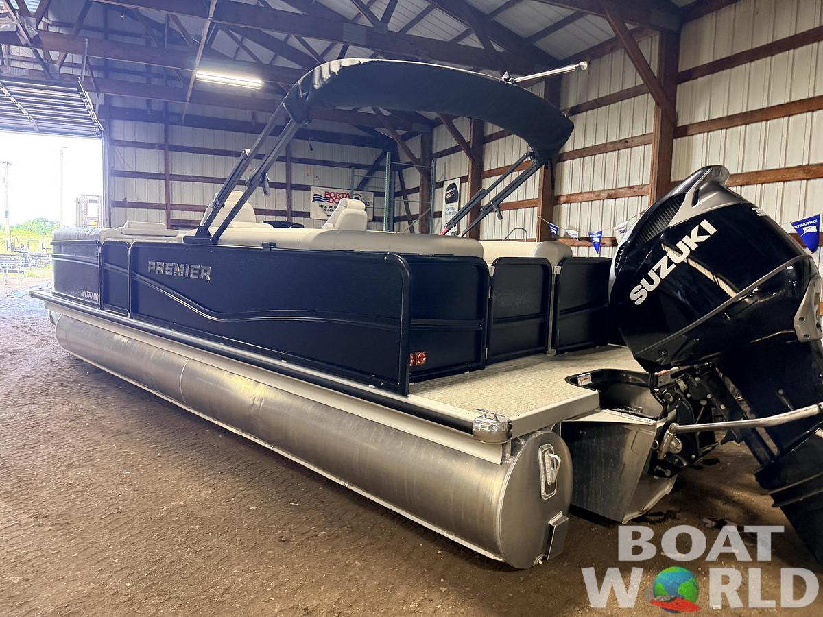 Used 2024 Premier 250 SunSation PTX Tritoon & 300HP Suzuki -$69,995