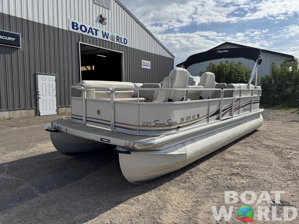 Used 2009 Premier 220 SunSpree DL Pontoon