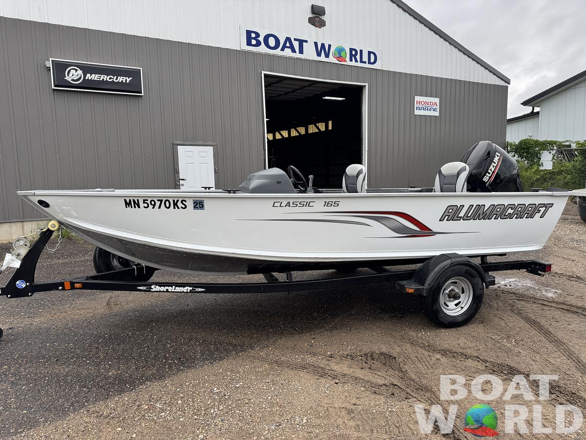 Used 2011 Alumacraft  Classic 165 with 70HP Suzuki Fourstroke EFI
