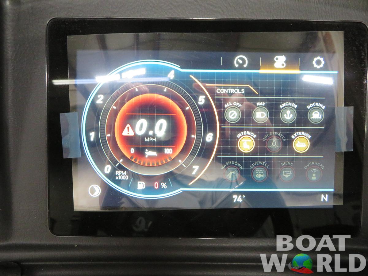 2024 Tahoe Pontoons Cascade 2385 VRL Swingback & Honda 140HP 4-Stroke EFI