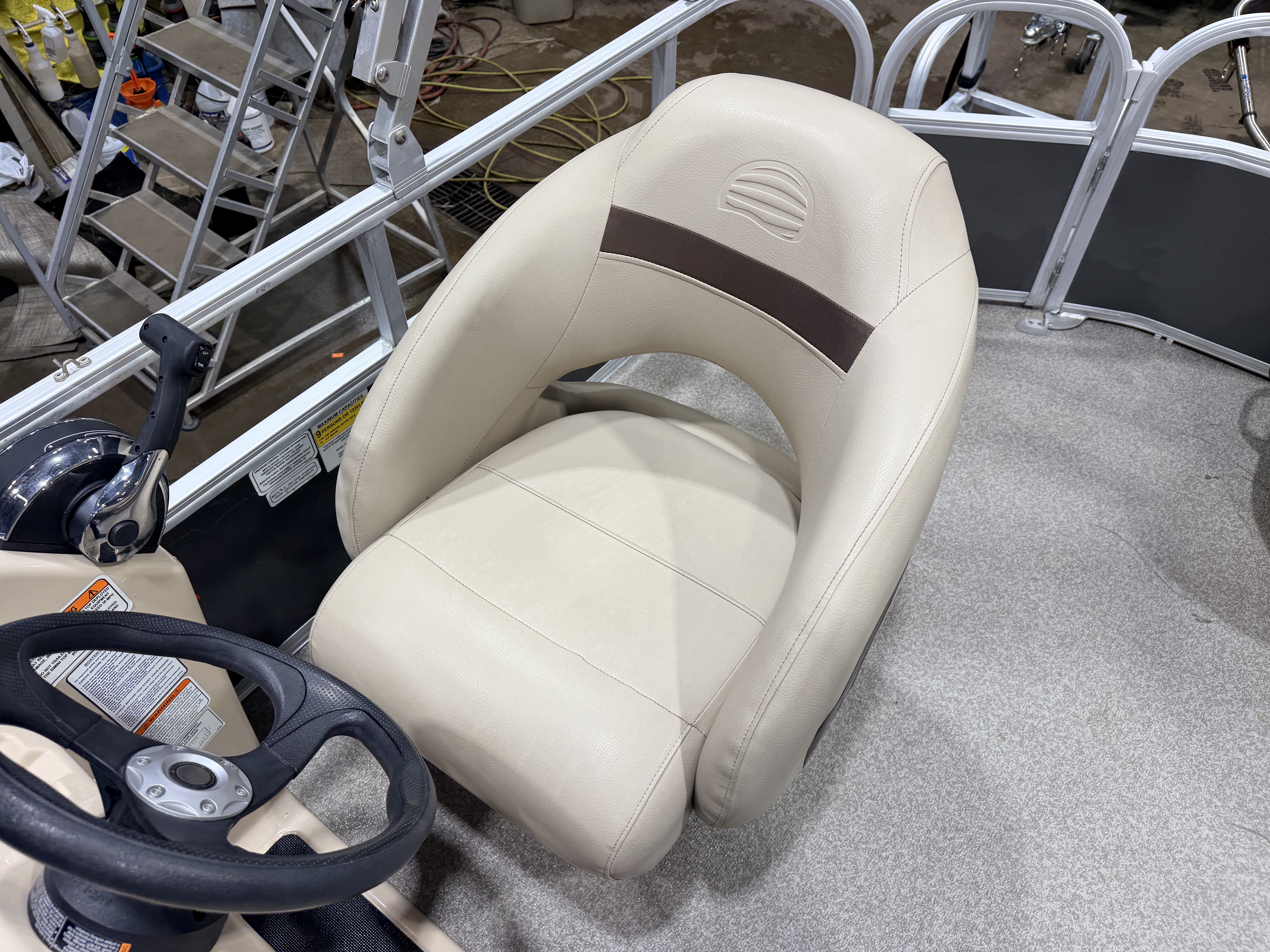Used 2019 Sun Tracker Party Barge 18 DLX & 75HP Mercury 4Stroke -$21,995