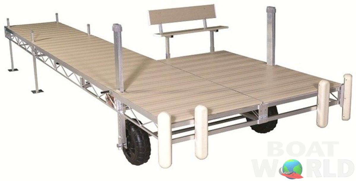 Dock Accessories Aluminum Dock Bench