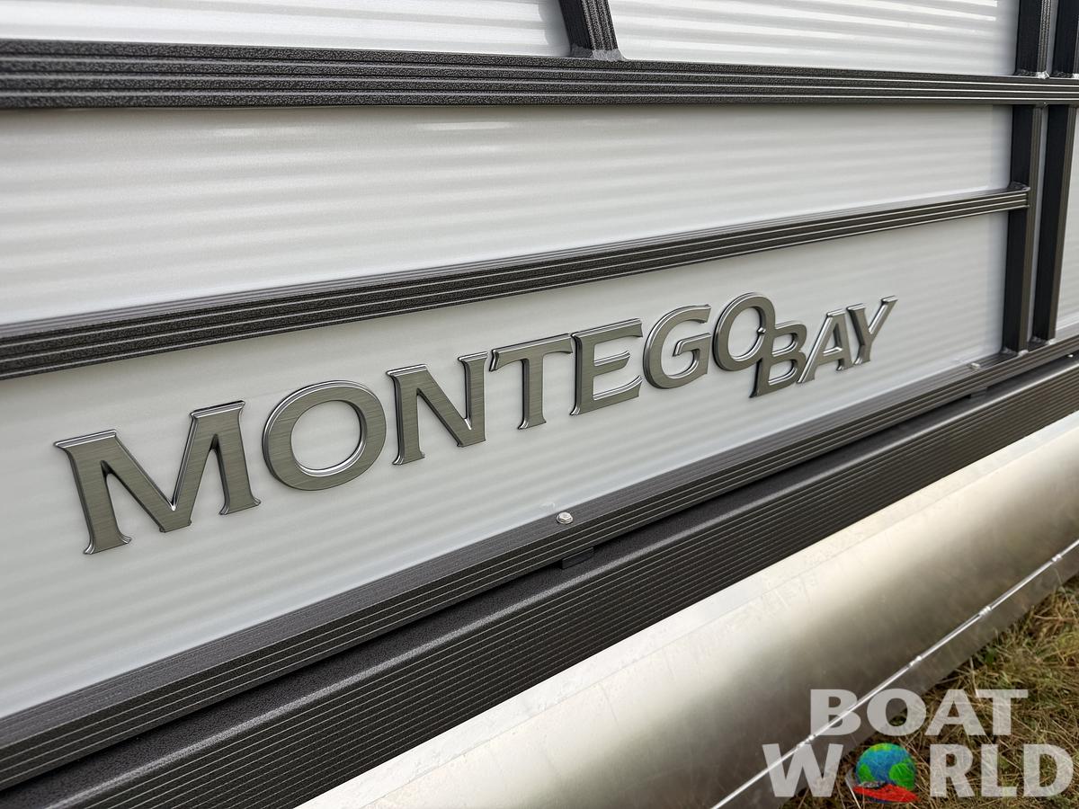 2025 Montego Bay 8522 Fish & Cruise Tritoon & Honda 150HP 4-Stroke EFI