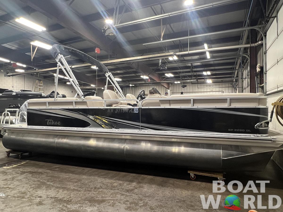 Used 2020 Tahoe Pontoons 2280 Quad Lounge