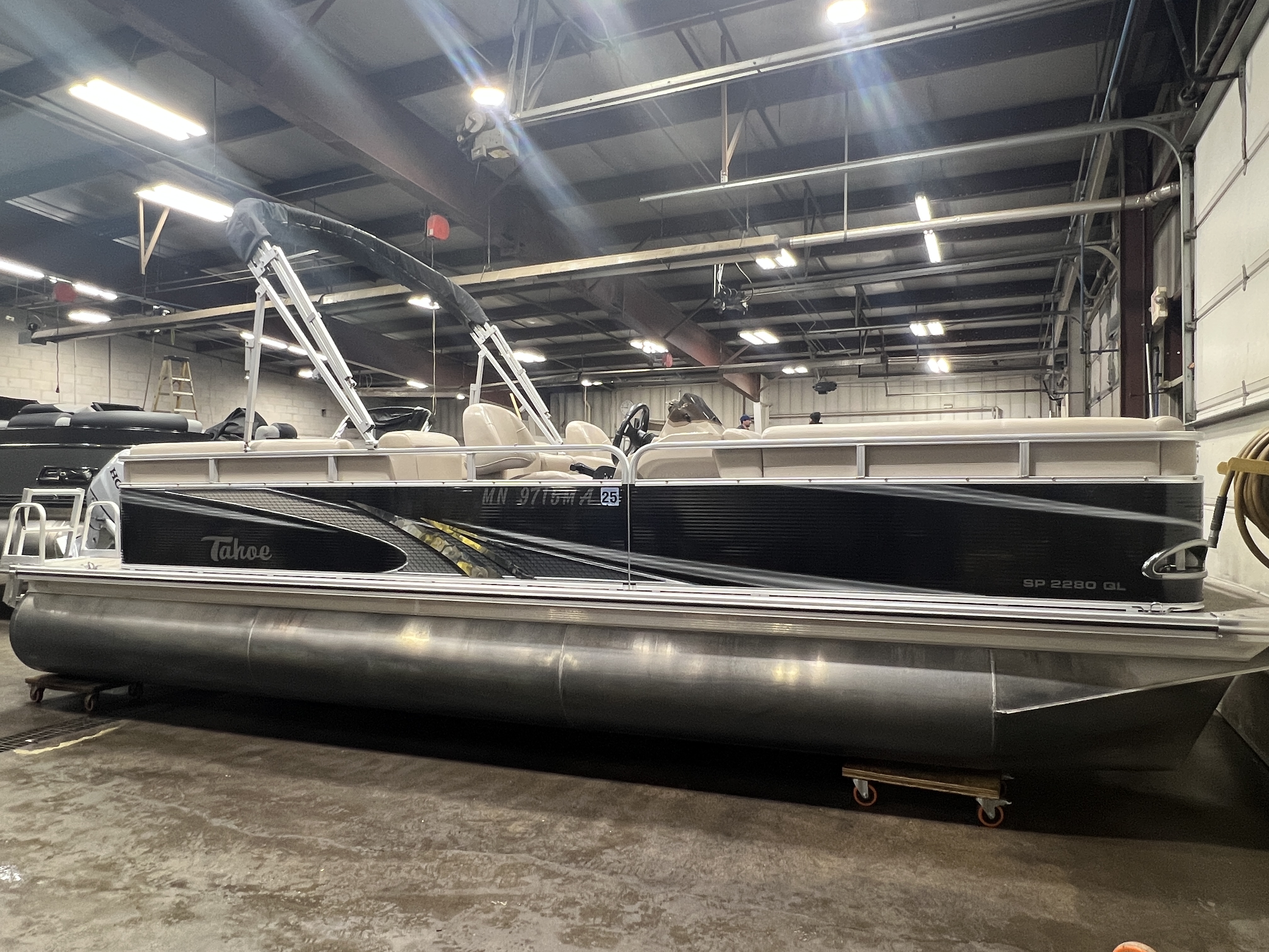Used 2020 Tahoe Pontoons 2280 Quad Lounge
