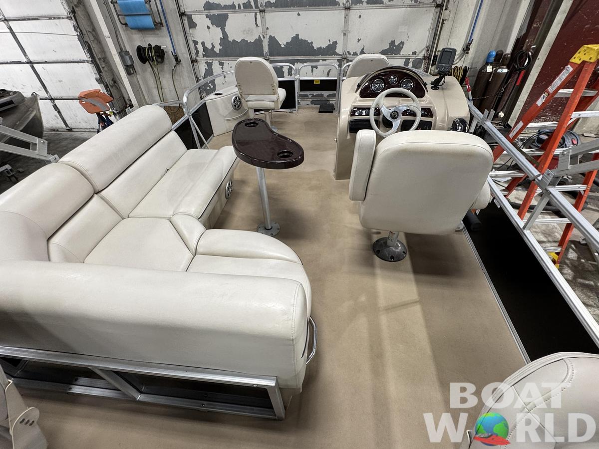 Used 2015 South Bay S20 Quad Fish Pontoon