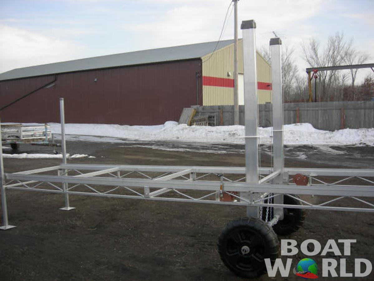 Aluminum Dock Roll-In - Dock Frame