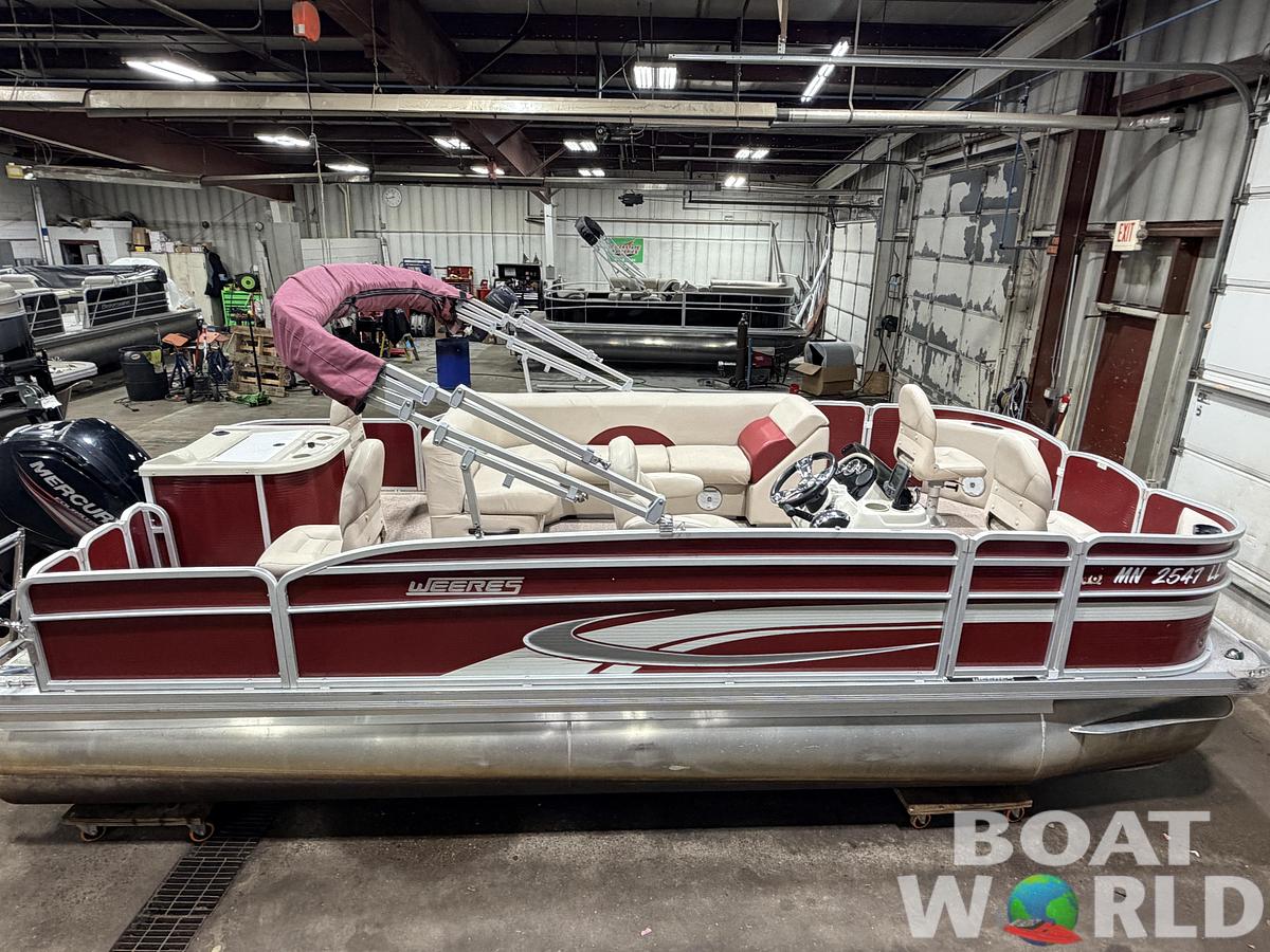 Used 2016 Weeres 200 Allure Fish Pontoon