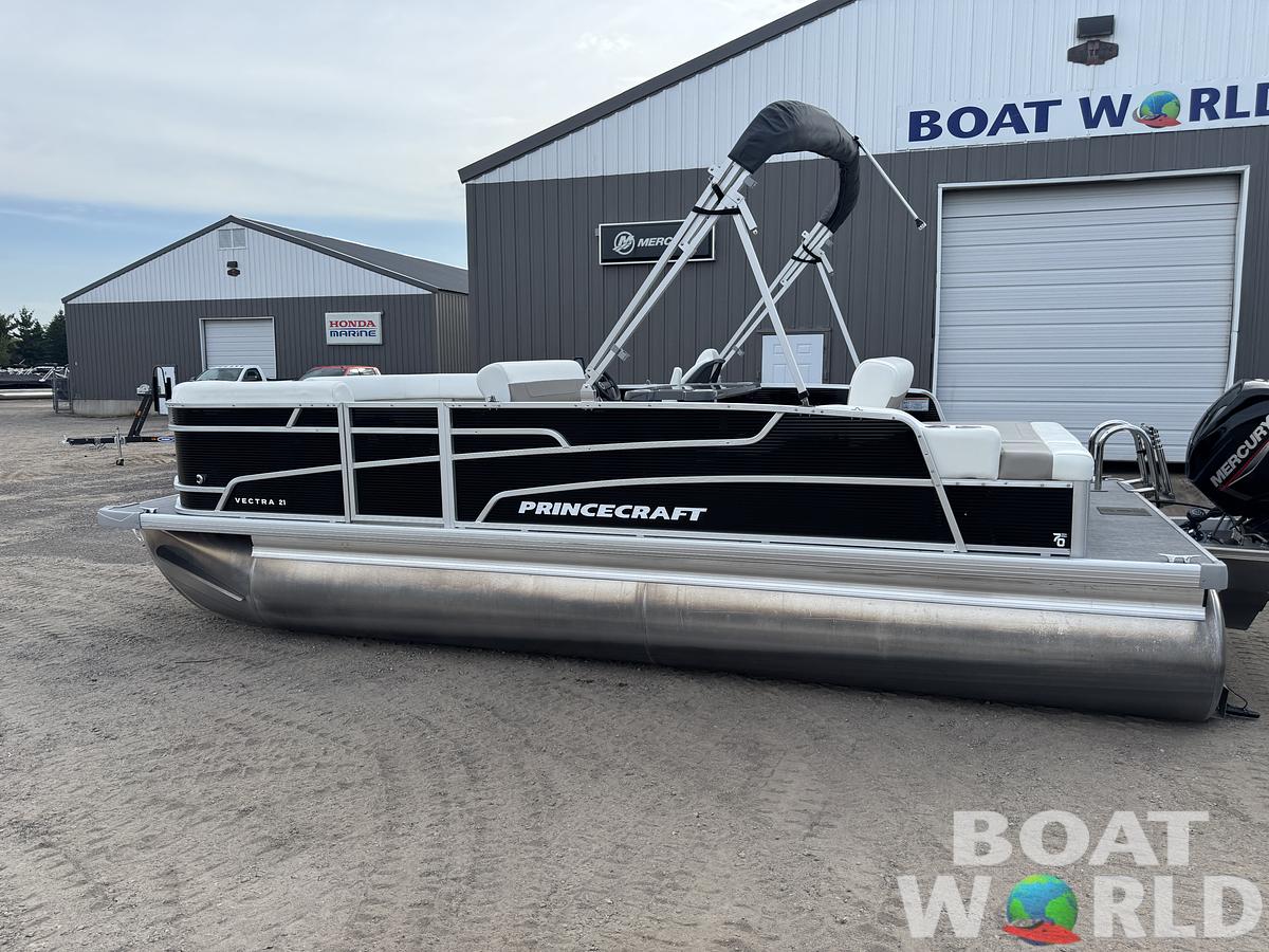 Used 2024 Princecraft Vectra 21 RL Dinette Swingback Pontoon