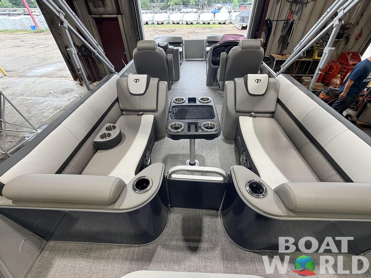 Used 2022 Tahoe Pontoons Cascade 2385 Quad Lounge Tritoon & 200HP Honda 4Stroke -$49,995