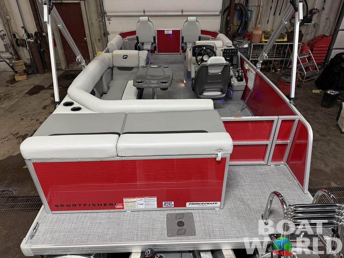 2025 Princecraft 21 Sportfisher 2-S Pontoon & Mercury 4-Stroke EFI