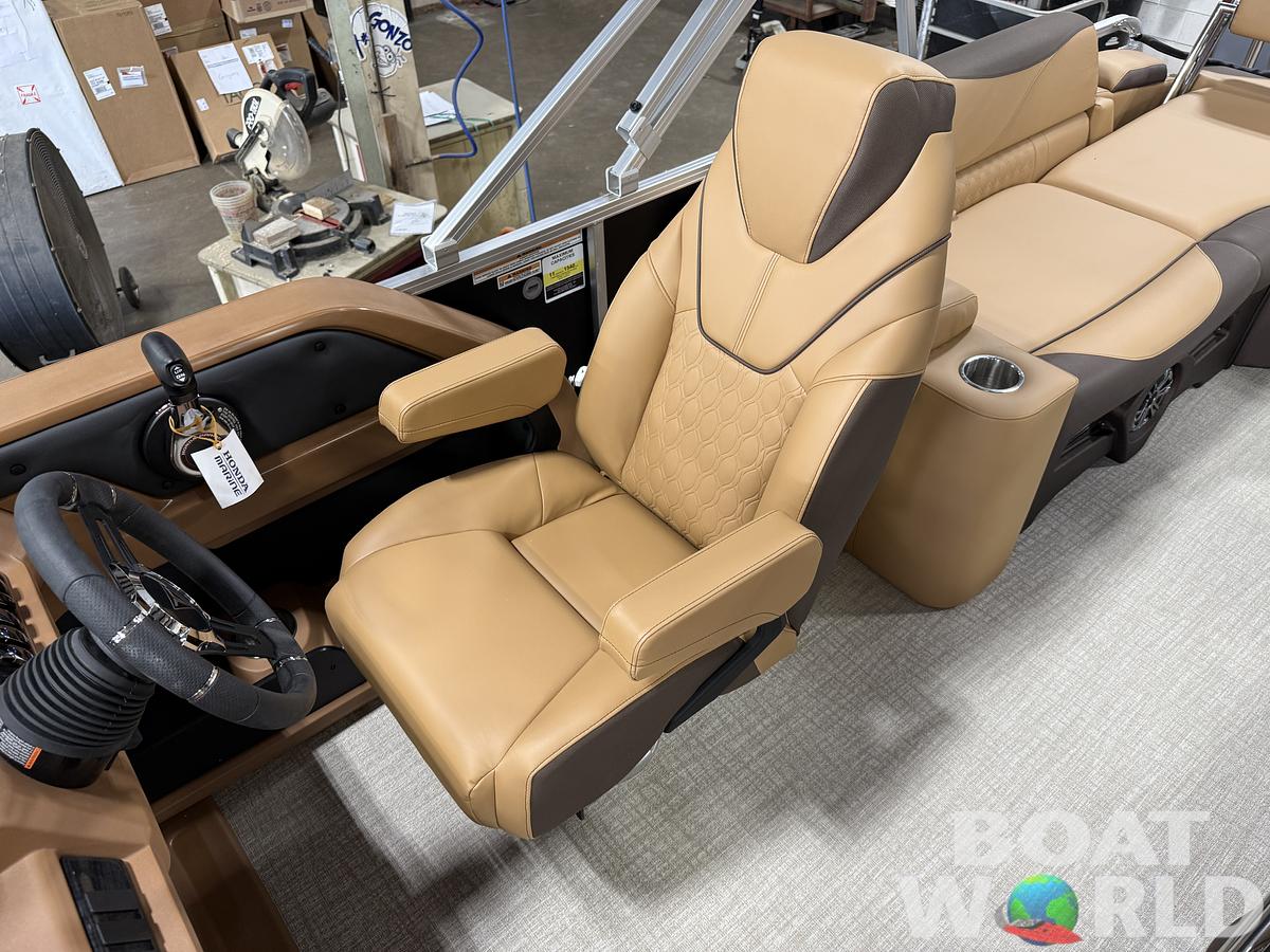 2025 Tahoe Pontoons LTZ 2385 Quad Lounge Shift Flip & Honda 4-Stroke EFI